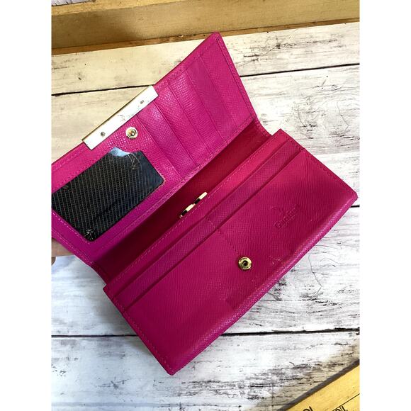 Gaofan Women's Pink Leather Satchel Bag - Picture 3 of 5